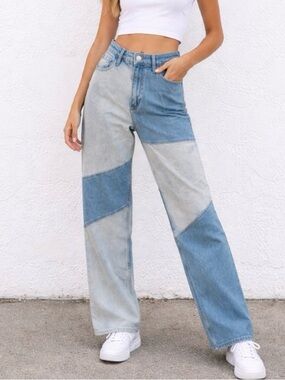 Hollister Patchwork Jeans